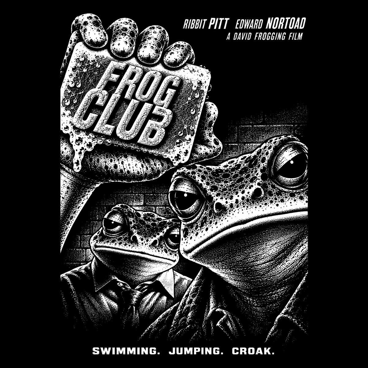 Frog Club - Tri-Blend T-shirt