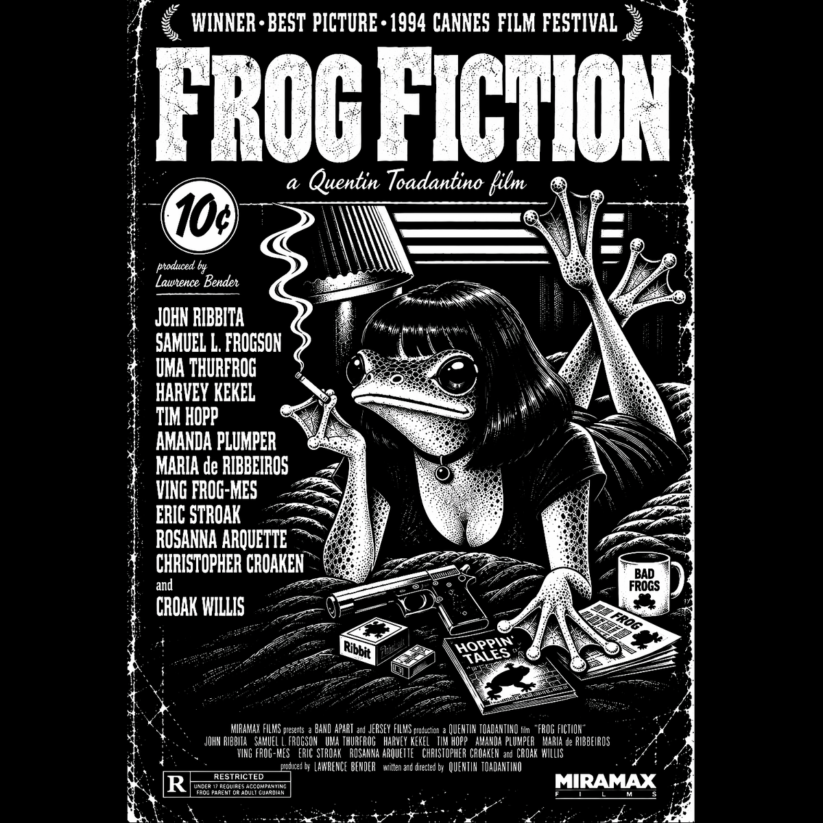 Frog Friction - Tri-Blend T-shirt