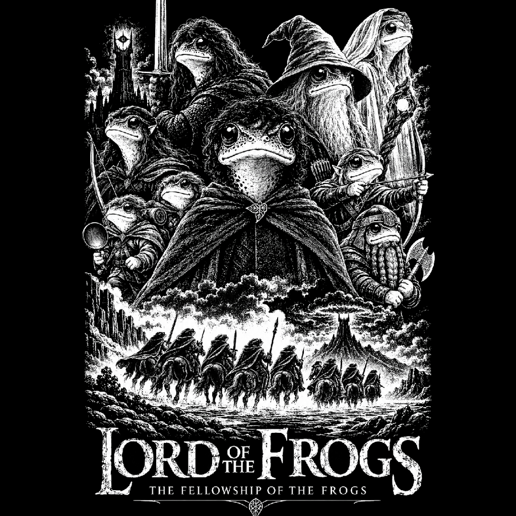 Fellowship Of The Frogs - Tri-Blend T-shirt