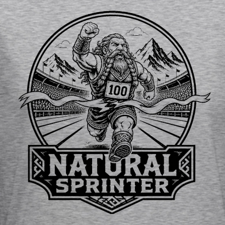 Natural Sprinter - Tri-Blend T-shirt