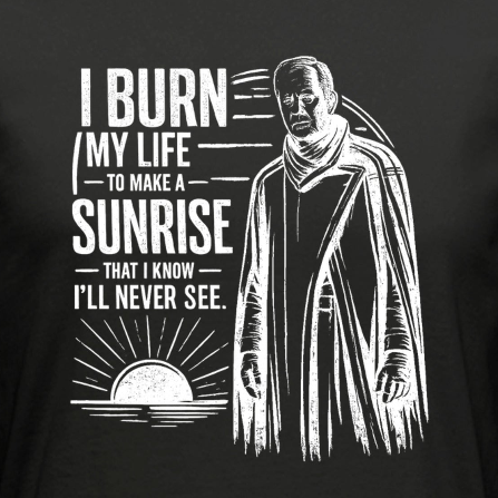 Rebel Sunrise - Tri-blend T-shirt