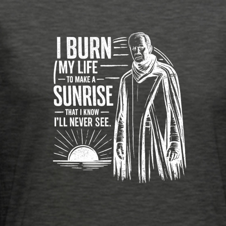 Rebel Sunrise - Tri-blend T-shirt